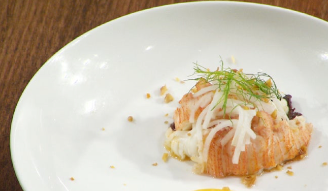 Roasted Bugs With Brown Butter & Kumeu River Estate Chardonnay