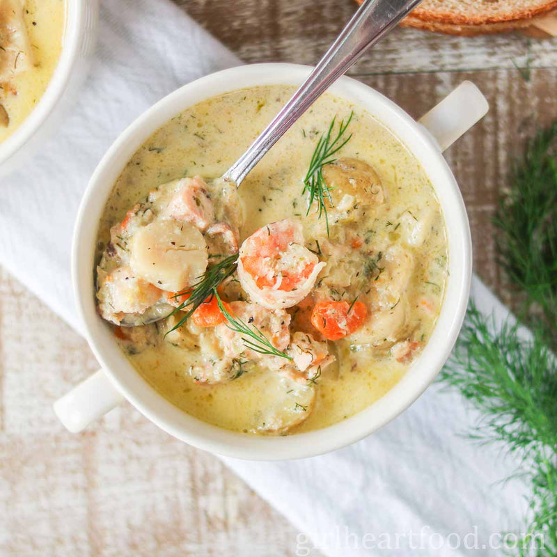 Howard Park Miamup Chardonnay and Seafood Chowder