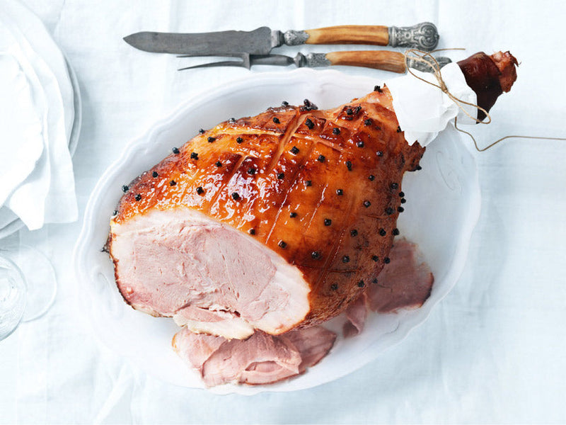 Bleasdale Sparkling Shiraz and Baked Ham with Bourbon & Orange Glaze