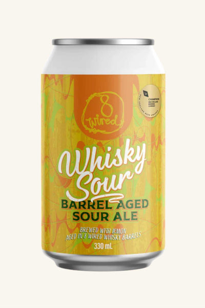 8 Wired Barrel Aged Whisky Sour Ale