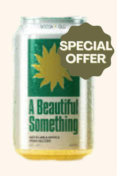A Beautiful Something Native Lime + Mrytle Vodka Seltzer