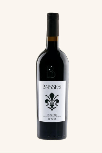 Bassesi Rosso Toscana IGT 2023 - from $25 a bottle - 12 PACK $25.00 a bottle - FREE SHIPPING