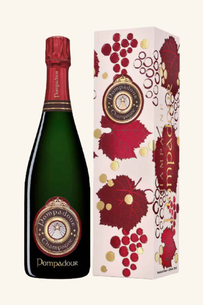 Champagne Pompadour Reserve Brut NV Gift Box