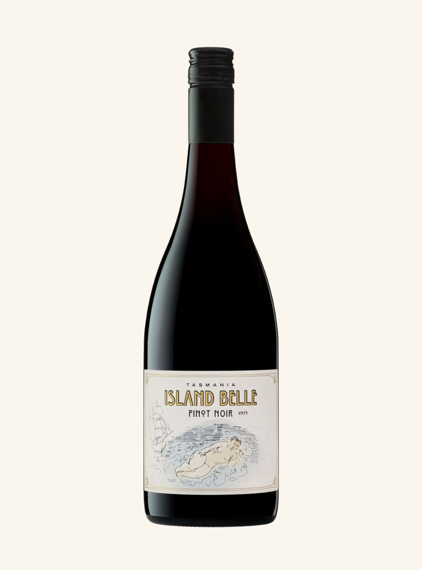 Wine bottle with 'Dalwhinnie' label on a white background