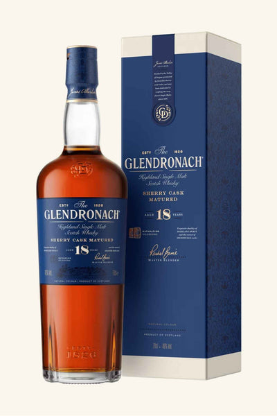 Glendronach 18 Year Old Single Malt Scotch Whisky