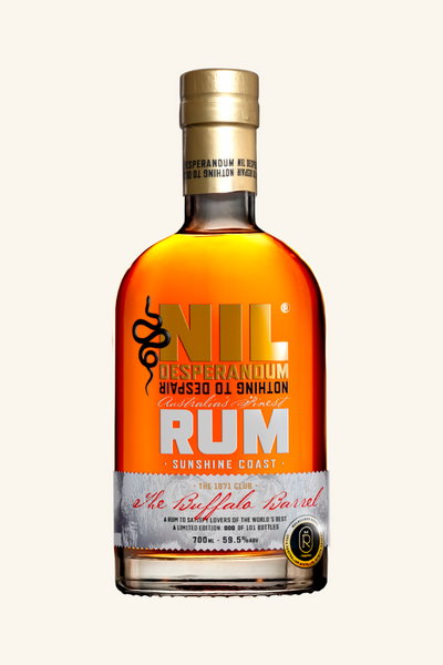 Nil Desperandum The Buffalo Barrel Rum