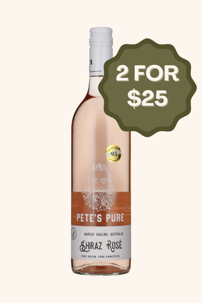 Pete's Pure Shiraz Rosé 2024