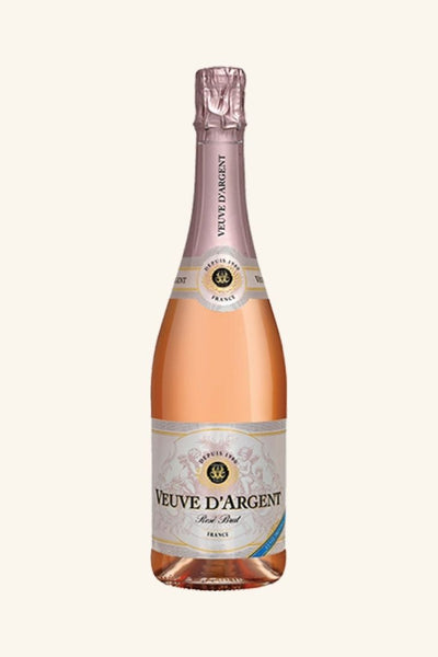 Veuve D'Argent Cuvée Prestige Rosé Brut - from $18.50 a bottle - 6 PACK $19.99 a bottle