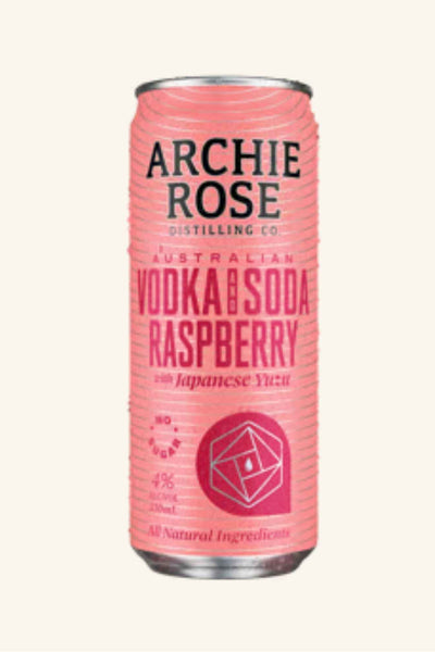 Archie Rose Raspberry & Yuzu Vodka 330ml