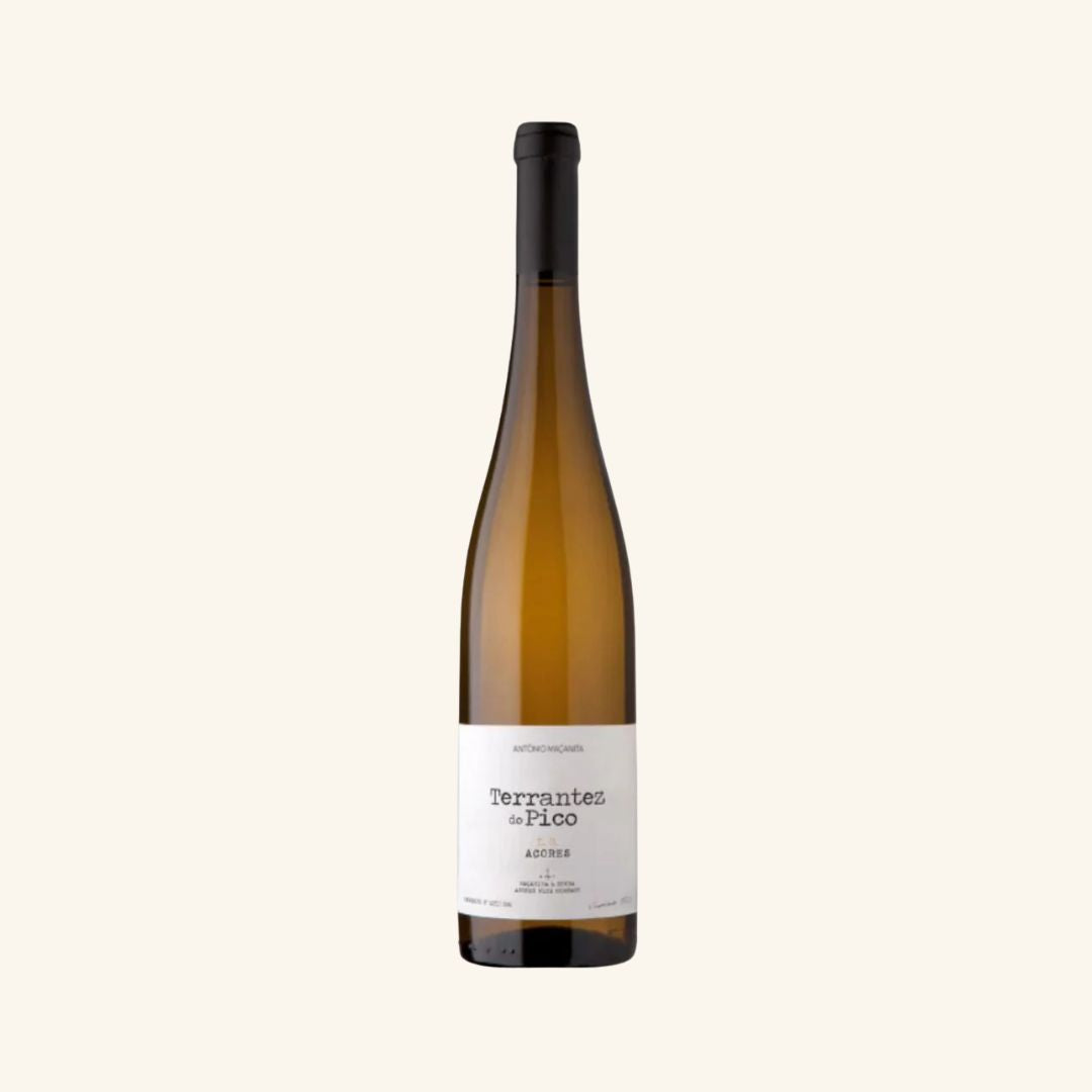 Portugese white wine from Azores Region made from an indigenous grape called Terrantez do Pico