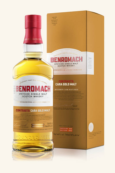 Benromach Contrasts Cara Gold Malt Single Malt Scotch Whisky