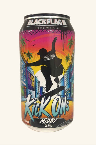 Black Flag Kick Kick Ons Middy 3.5% - SGL