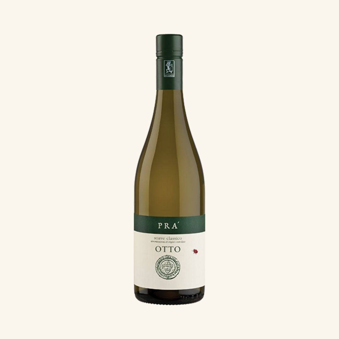 Wine bottle labeled 'P.R.A. Otto' on a white background