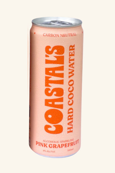 Coastals Hard Coco Water Grapefruit - Single