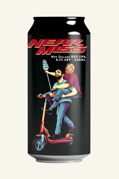 Double Vision Near Miss (Emerson's Collaboration Brew) Red IIPA 440ml