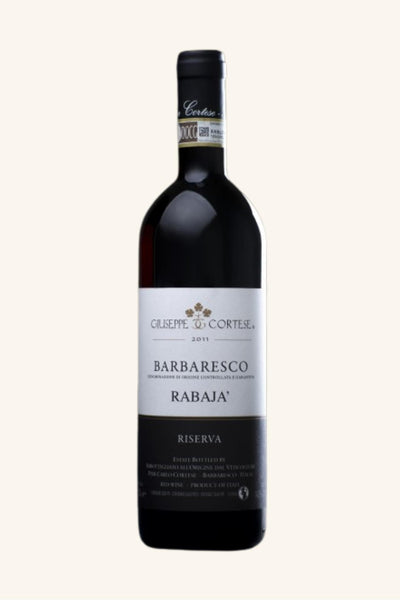 Giuseppe Cortese Barbaresco Rabaja Riseva 2016