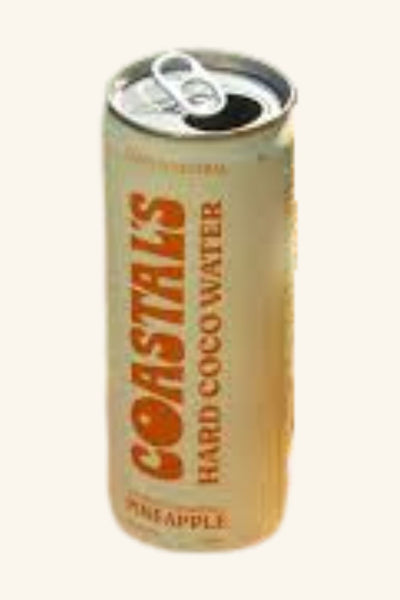 Coastals Hard Coco Water Pineapple - Single