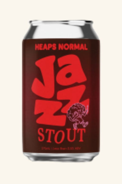 Heaps Normal Jazz Stout 375ml Can - SINGLE