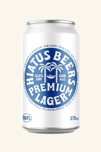Hiatus Non Alcoholic Lager - Single