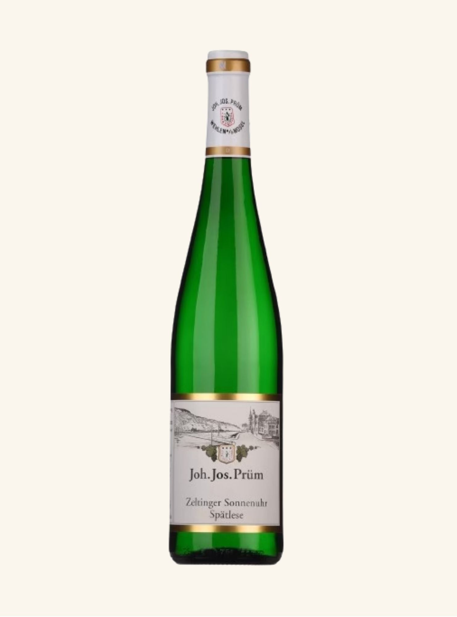 jj_prum_zeltinger_sonnenuhr_riesling_spatlese_2023_market_wine_store_bottle_image