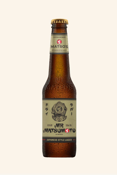 Mr Matsomoto Japanese Lager 330ml - Single