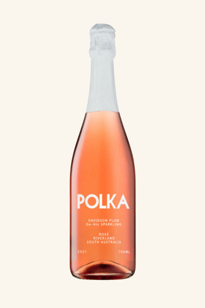 Polka Davidson Plum De-Alc Sparkling Rose