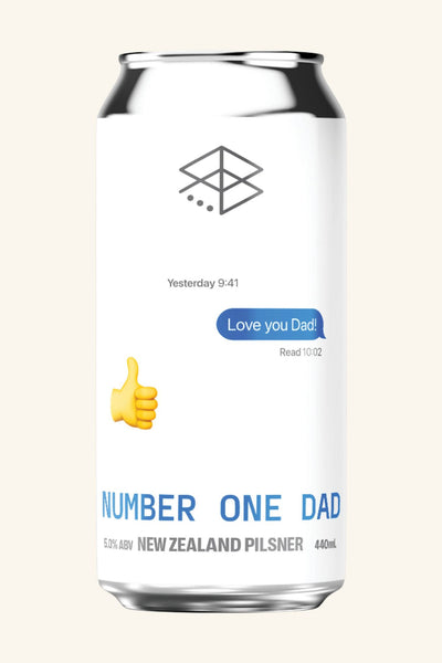Range Brewing Number 1 Dad New Zealand Pilsner